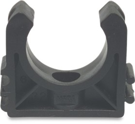 Rohrschelle PP 20 mm schwarz